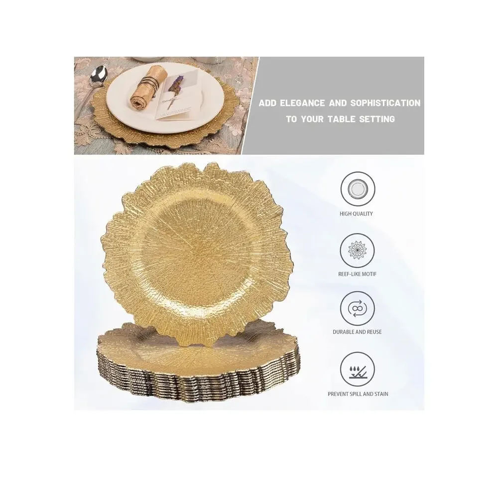 Set of 12 Golden MAONAME 13